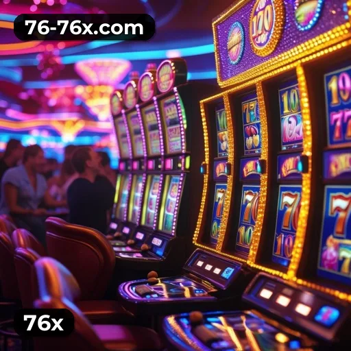 76x bônus — painel de promoções no aplicativo
